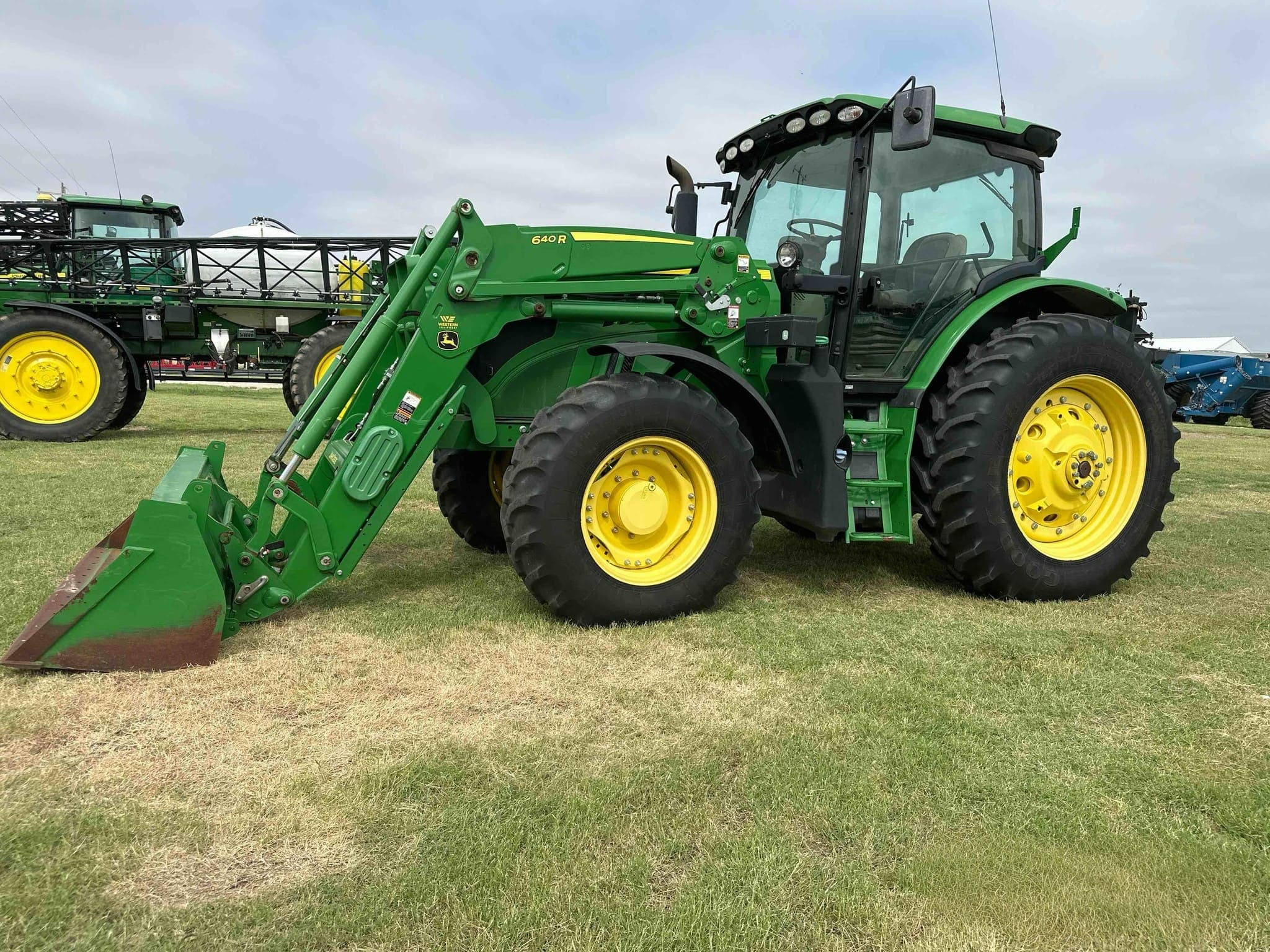 2017 John Deere 6155R MFWD Tractor w/Loader listing photo